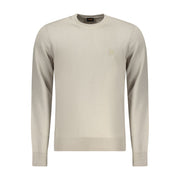 Hugo Boss Beige Cotton Men's Sweater