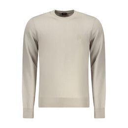 Hugo Boss Beige Cotton Mens Sweater