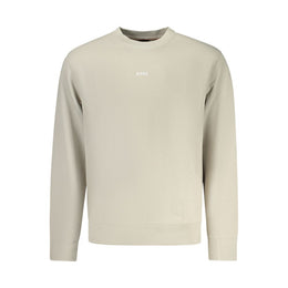 Hugo Boss Beige Cotton Mens Sweatshirt