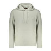 Hugo Boss Grigio Cotton Men Sweatshirt