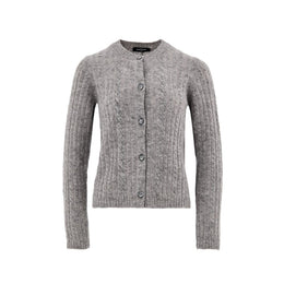 Gran Sasso Gray Wool Cardigan