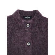 Gran Sasso Bordeaux Wool Cardigan