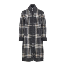 Gran Sasso Gray Wool Robe