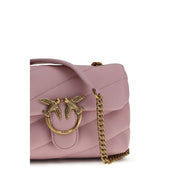 PINKO Multicolor Calf Leather Bos Taurus Shoulder Bag