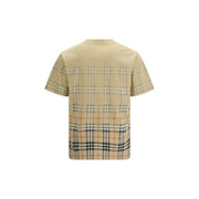Burberry Beige Cotton T-Shirt