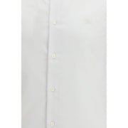 Burberry White Cotton Dress Shirt