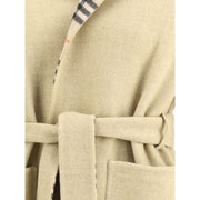 Burberry Beige Wool Coat