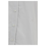 Burberry White Cotton Dress Shirt