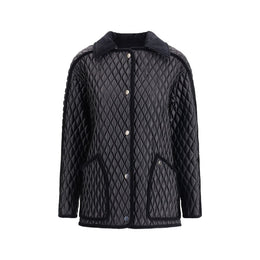 Burberry Black Polyamide Full-Length Jacket