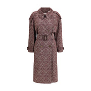 Burberry Multicolor Viscose Coat