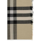 Burberry Beige Wool Scarf