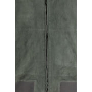 Salvatore Santoro Bicolor Calf Leather Bos Taurus Bomber