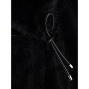 Max Mara Black Polyester Coat