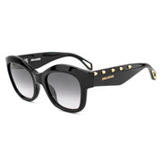 Zadig & Voltaire Black Acetate Sunglasses