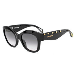 Zadig & Voltaire Black Acetate Sunglasses