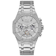 Guess Gray Stainless Steel Dress Watch