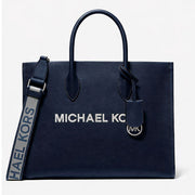 Michael Kors Blue Fur Shoulder Bag