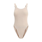 Hunza G Beige Polyamide One-Piece Swimsuit