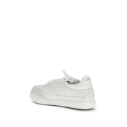 Givenchy White Calf Leather Bos Taurus Low Top Sneakers