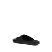 Givenchy Black Rubber Slippers