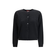 Gucci Black Wool Cardigan