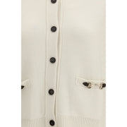 Gucci Beige Wool Cardigan