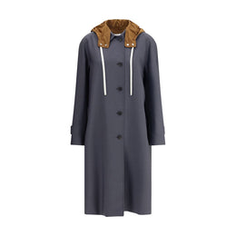 Miu Miu Gray Mohair Coat