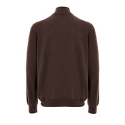 Gran Sasso Brown Wool Cardigan