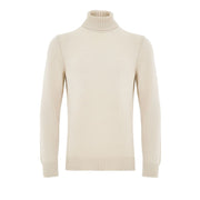 Gran Sasso Beige Wool Turtleneck