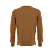 Gran Sasso Brown Wool Sweatshirt