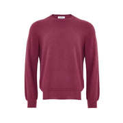 Gran Sasso Purple Cotton Sweatshirt