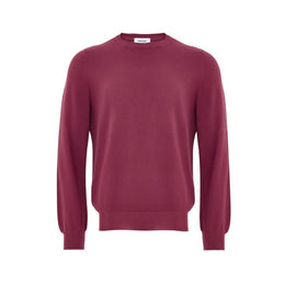 Gran Sasso Purple Cotton Sweatshirt