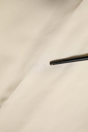 Dolce & Gabbana Ivory Wool Mid Waist Cropped Trouser Pants