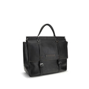 Brunello Cucinelli Black Calf Leather Bos Taurus Luggage And Travel