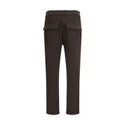 Moncler x Rick Owens Brown Cotton Athletic Pants