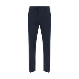 PT Torino Blue Cotton Casual Pants