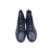 Borbonese Blue Genuine Leather Men Sneaker