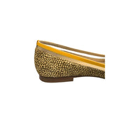 Borbonese Yellow Leather Women Sandal