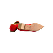 Borbonese Red Leather Women Sandal