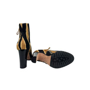 Borbonese Black Genuine Leather Women Boot