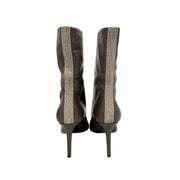 Borbonese Brown Leather Women Boot