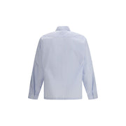Prada Blue Polyamide Pattern Shirt