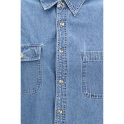 E.L.V. DENIM Blue Denim Shirt