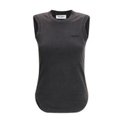 The Attico Black Cotton Top