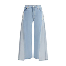 E.L.V. DENIM Blue Cotton Jeans Denim