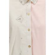 E.L.V. DENIM Multicolor Cotton Pattern Shirt