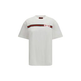 Gucci White Cotton T-Shirt