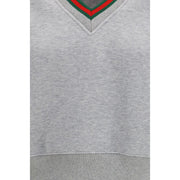 Gucci Gray Cotton Sweatshirt