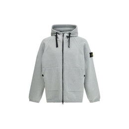 Stone Island Gray Polyester Sweatshirt