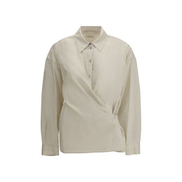 Lemaire Beige Cotton Dress Shirt
